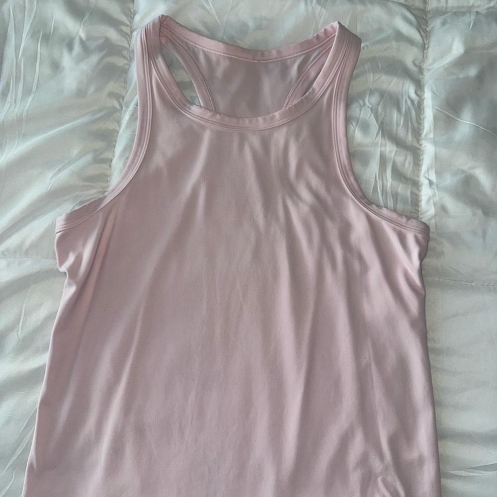Lululemon Athletica Light Pink Tank Top